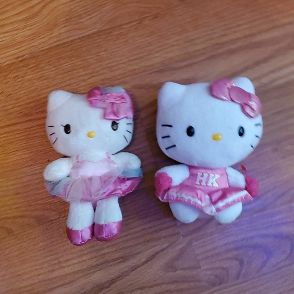 Hello Kitty plushies